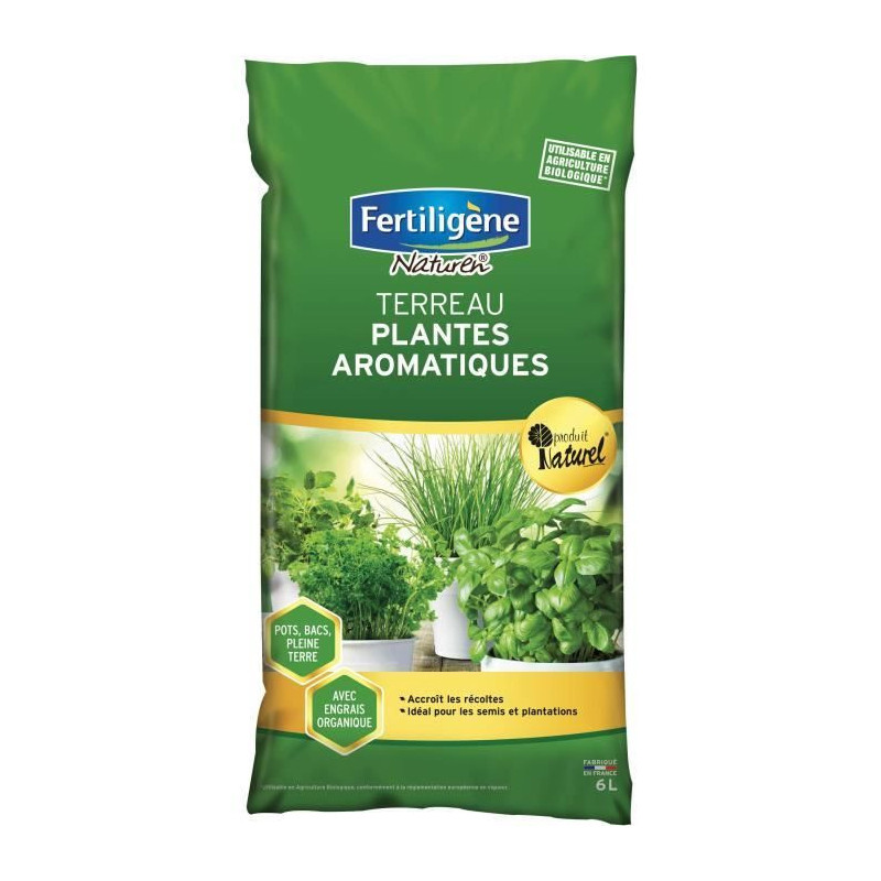 Fertiligene - soil aromatic plants 6L