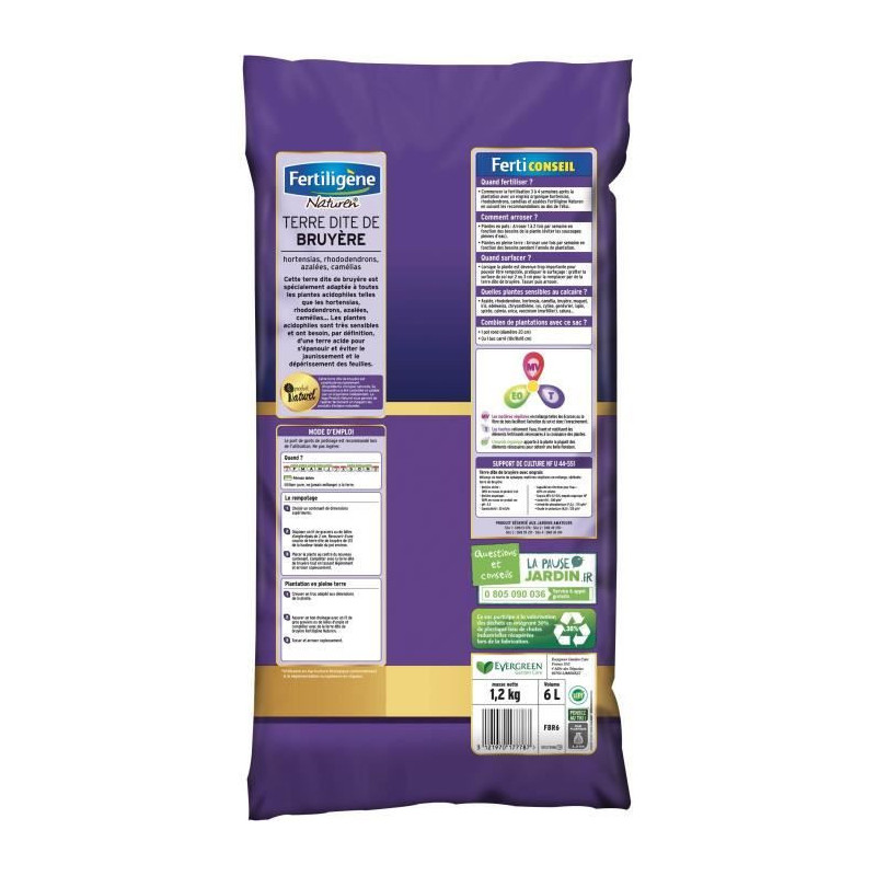 FERTILIGeNE - Earth called heather 6L