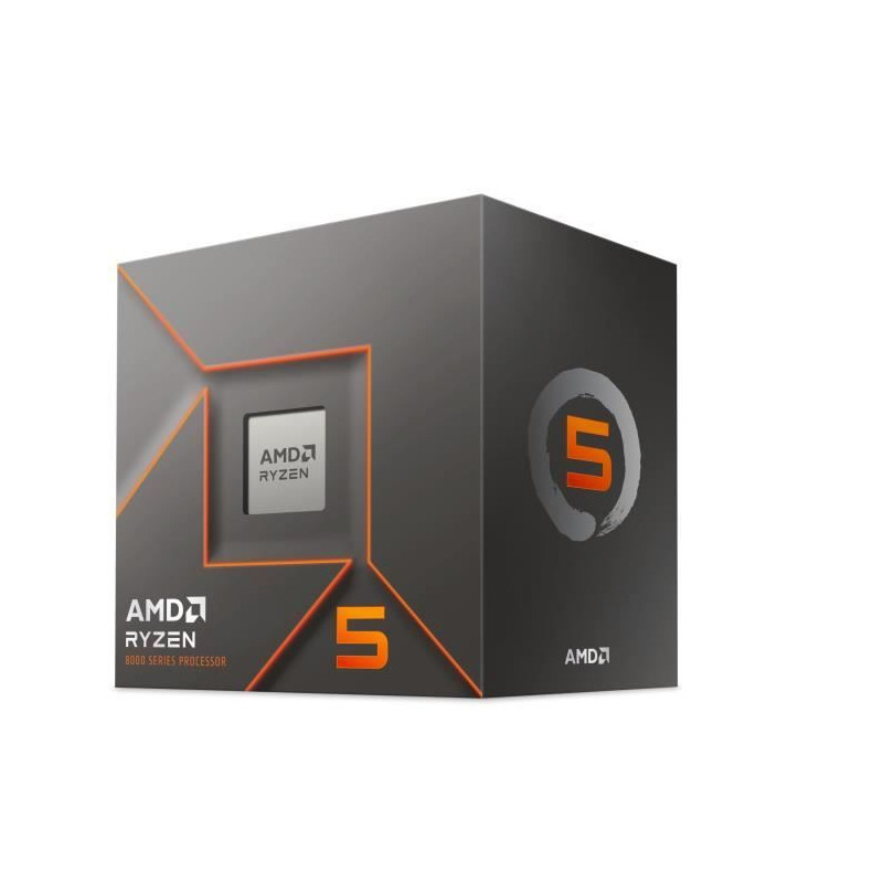 Processor - AMD - Ryzen 5 8400F 6-Core (100-100001591BOX)