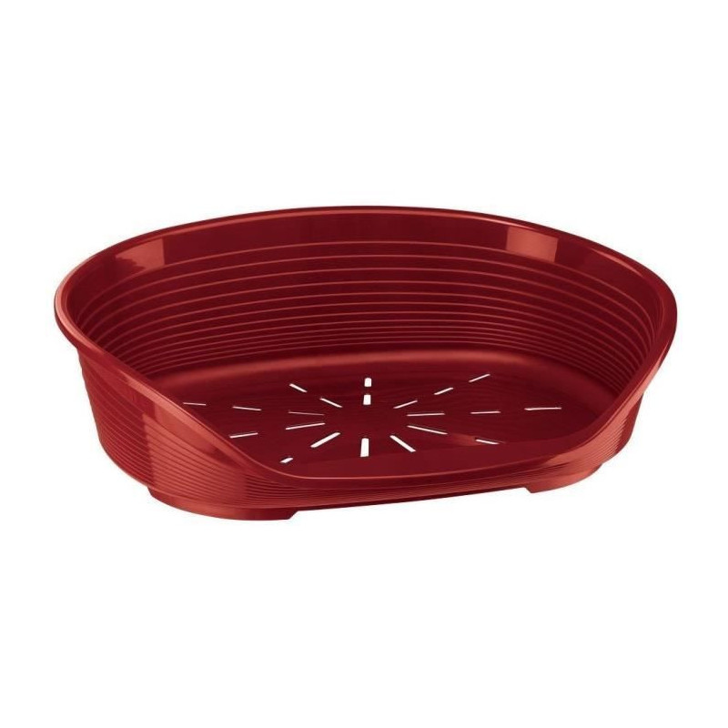Basket - FERPLAST - SIESTA DELUXE 4 - Bordeaux - Oval - Interior - Non