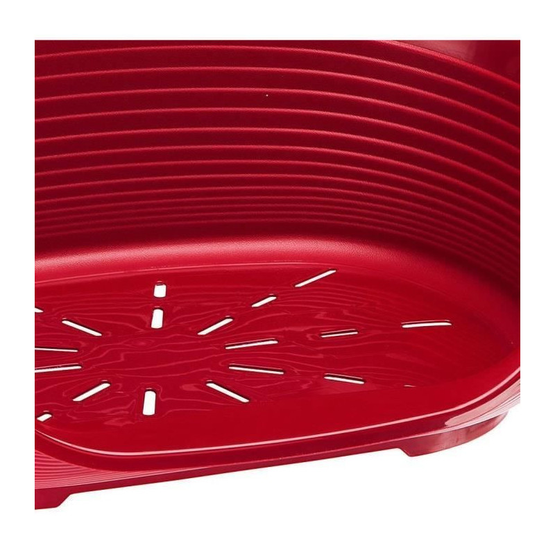 Basket - FERPLAST - SIESTA DELUXE 4 - Bordeaux - Oval - Interior - Non