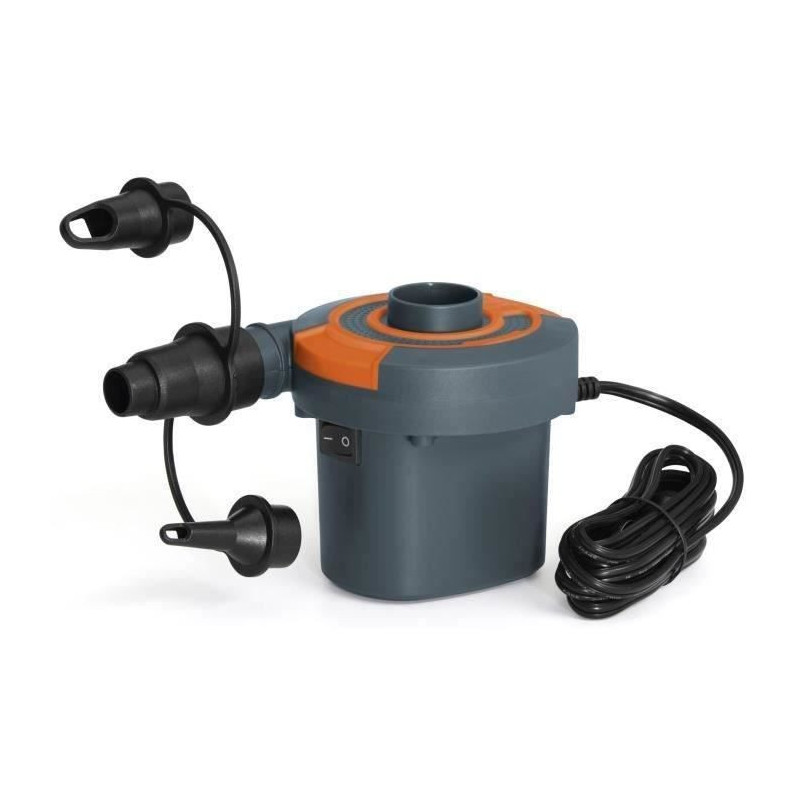BESTWAY Sidewinder electric air pump, mains connection and cigar light