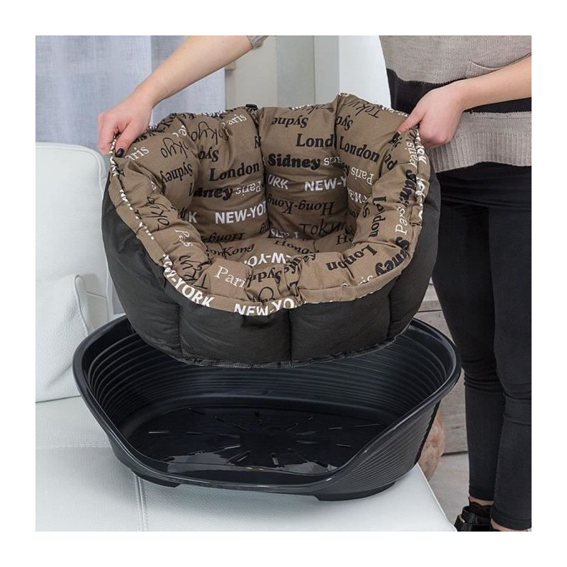 Basket - FERPLAST - SOFA 2 - With patterned cushion 2