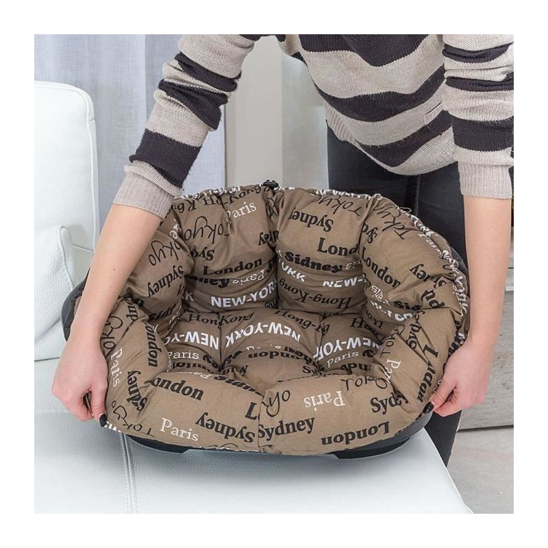 Basket - FERPLAST - SOFA 2 - With patterned cushion 2
