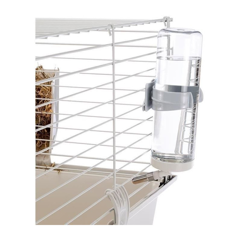 Cage - FERPLASTE - CAVIE 80X1 - 77 x 48 x 42 cm - Light gray