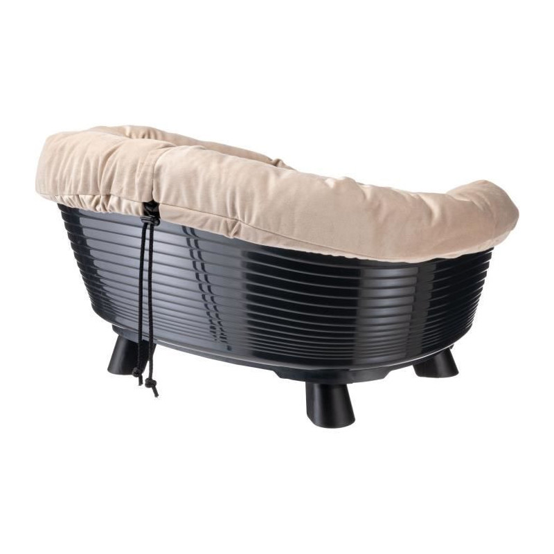 Basket - FERPLAST - SOFA THRONE 4 - With cushion - Black