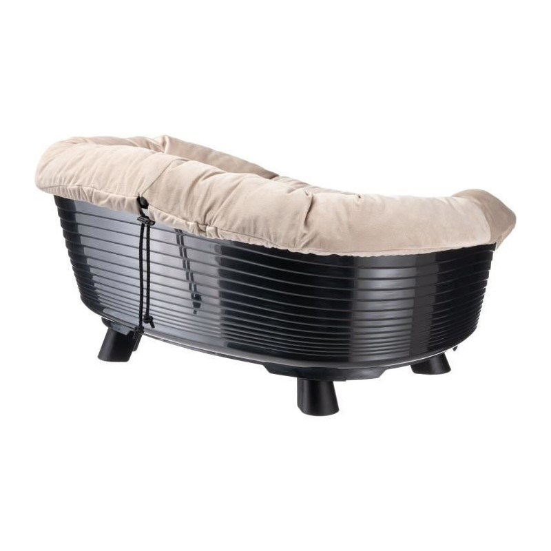 Basket - FERPLAST - SOFA THRONE 6 - With cushion - Black