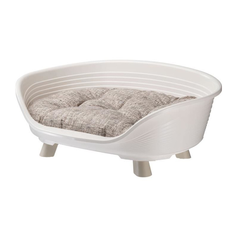Basket - FERPLAST - THRONE 6 - With relax cushion - White