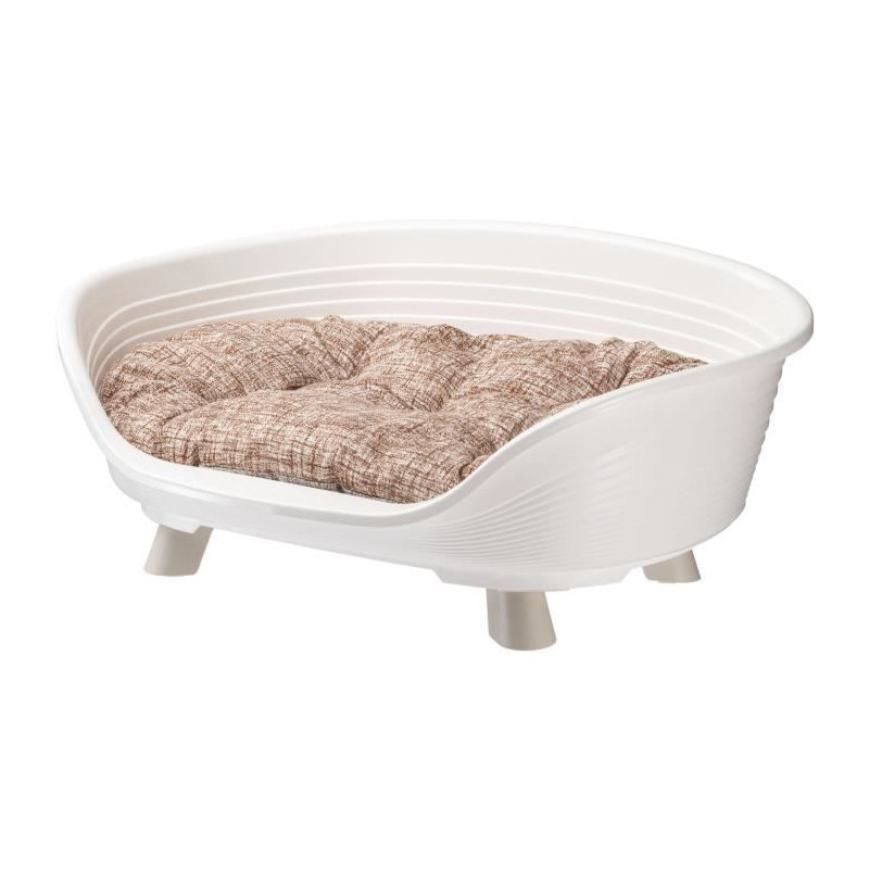 Basket - FERPLAST - THRONE 6 - With relax cushion - White