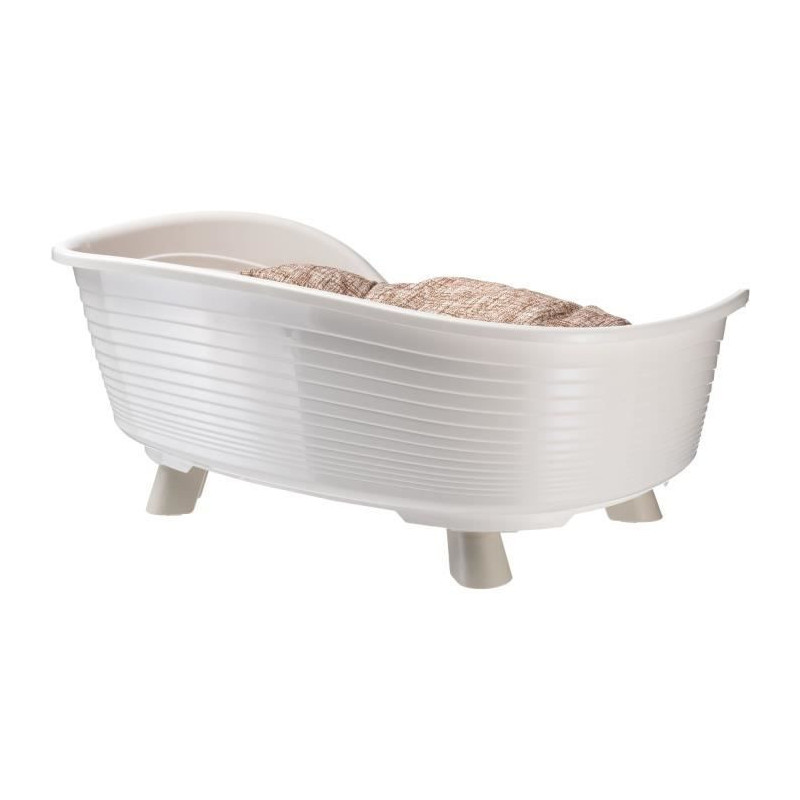 Basket - FERPLAST - THRONE 6 - With relax cushion - White