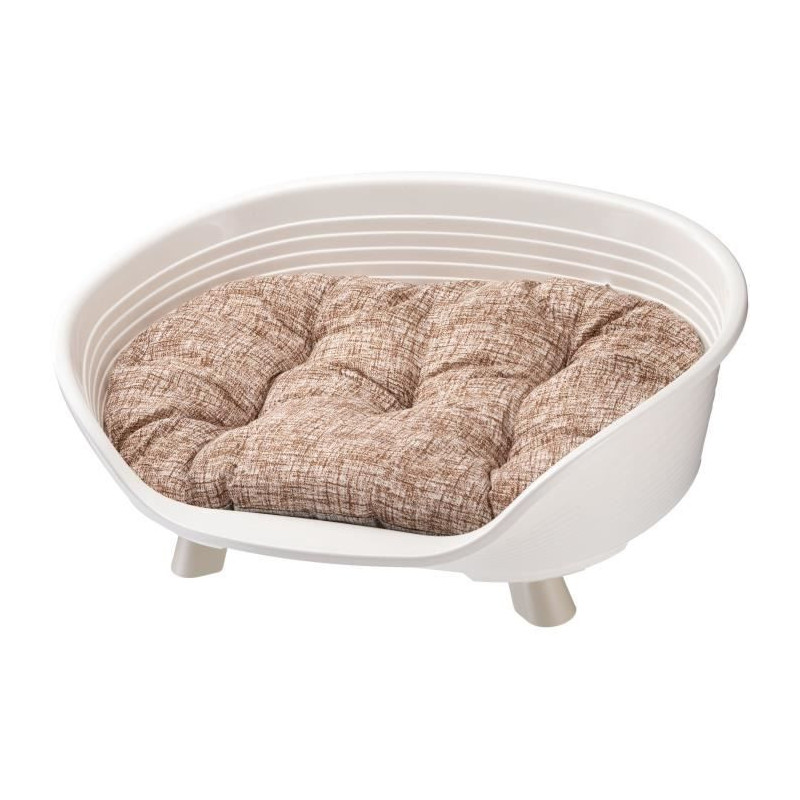 Basket - FERPLAST - THRONE 6 - With relax cushion - White