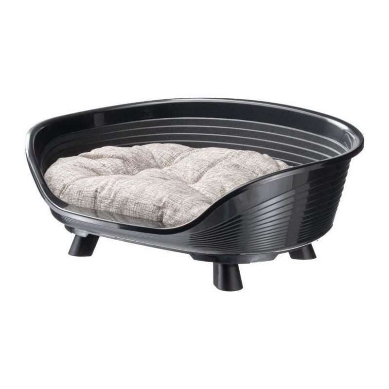 Basket - FERPLAST - THRONE 6 - With relax cushion - Black