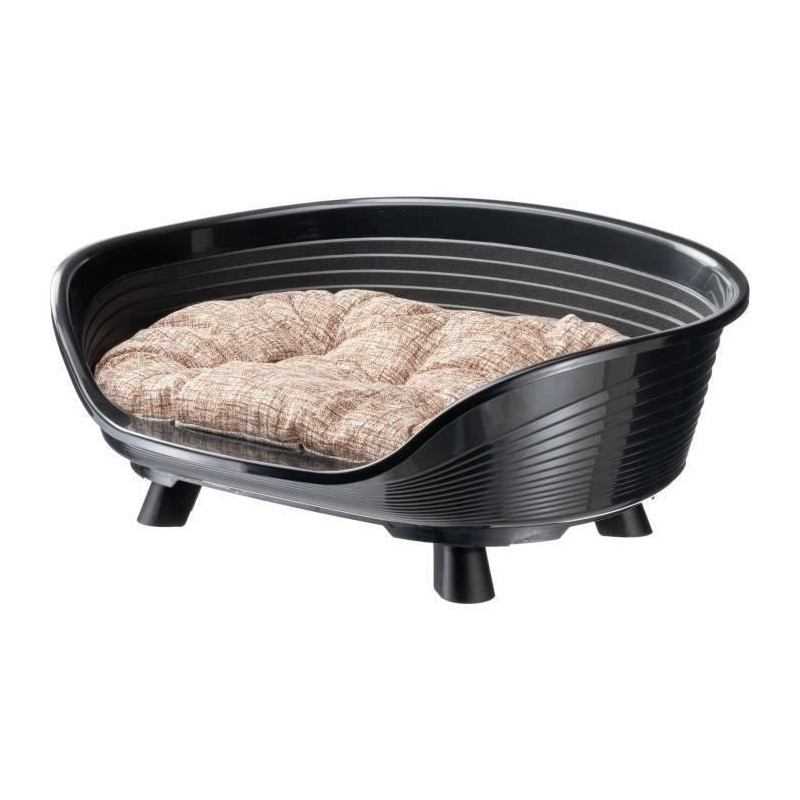 Basket - FERPLAST - THRONE 6 - With relax cushion - Black