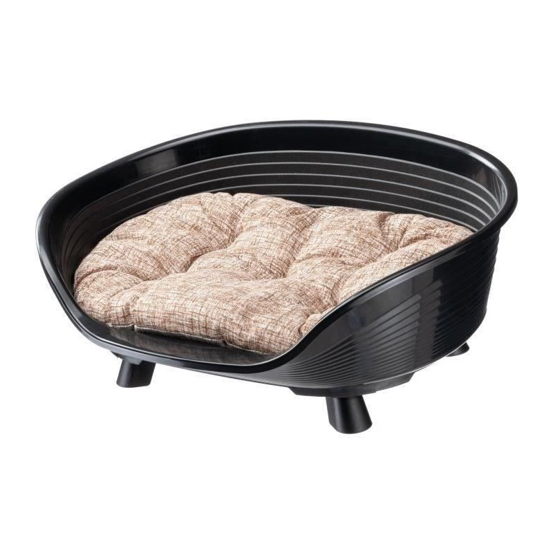 Basket - FERPLAST - THRONE 6 - With relax cushion - Black