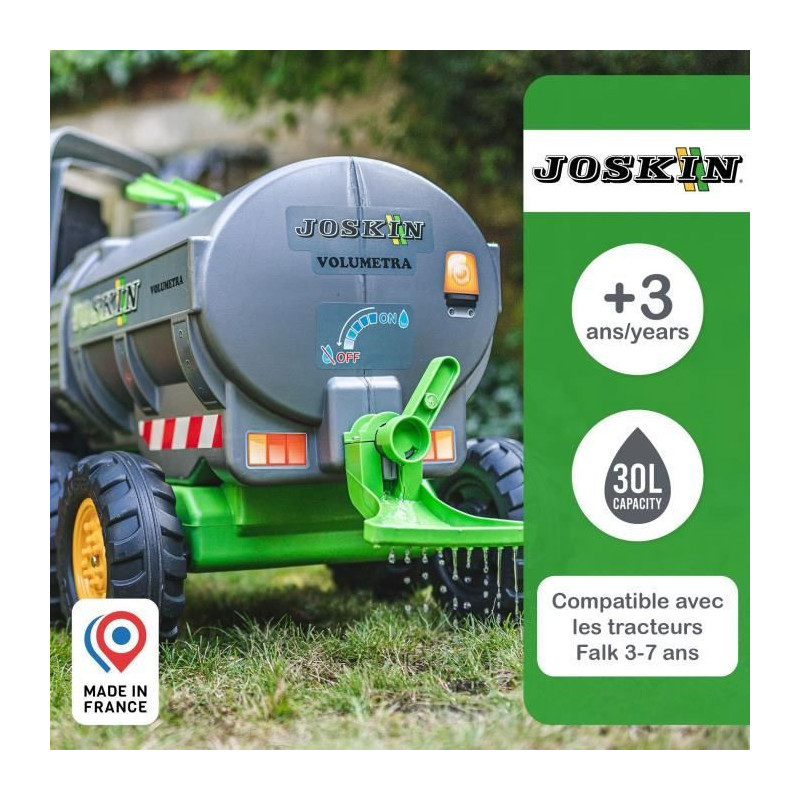 Joskin 30 liter tank trailer with tap and spreader