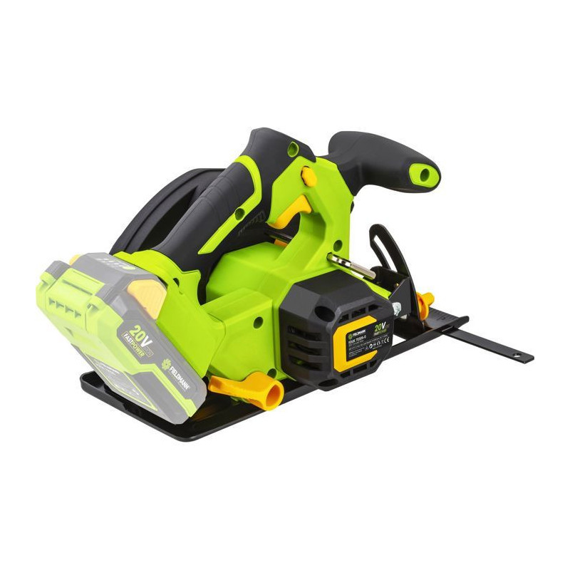 Cordless circular saw - FIELDMANN - 20V - 165 mm - Laser guide - Batte