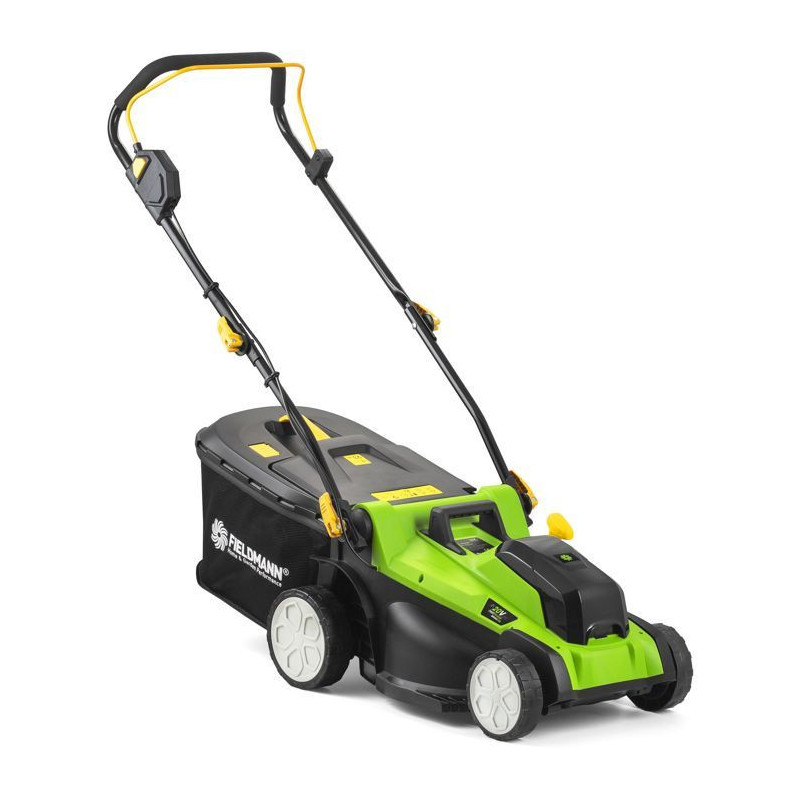 Cordless lawnmower - FIELDMANN - 20V - Cutting 37 cm - Max height 75 m