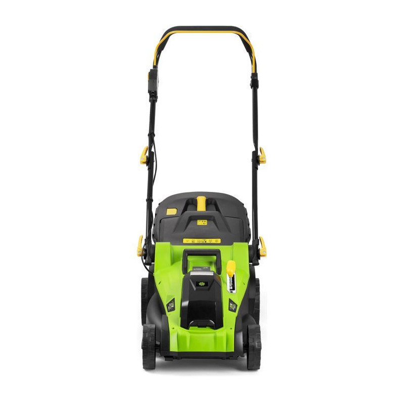 Cordless lawnmower - FIELDMANN - 20V - Cutting 37 cm - Max height 75 m