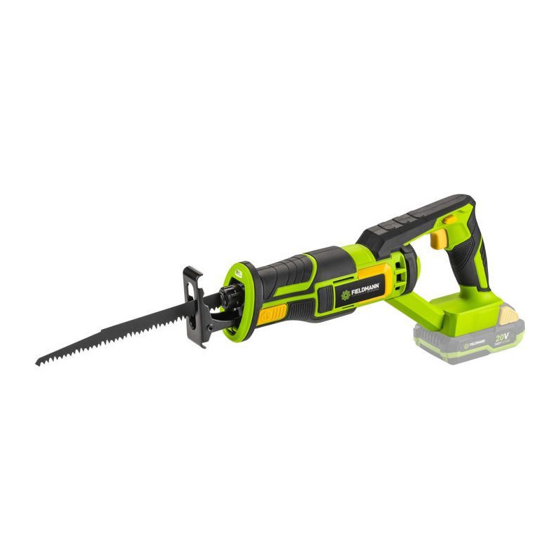 Cordless reciprocating saw - FIELDMANN - 20V - Battery and charger not