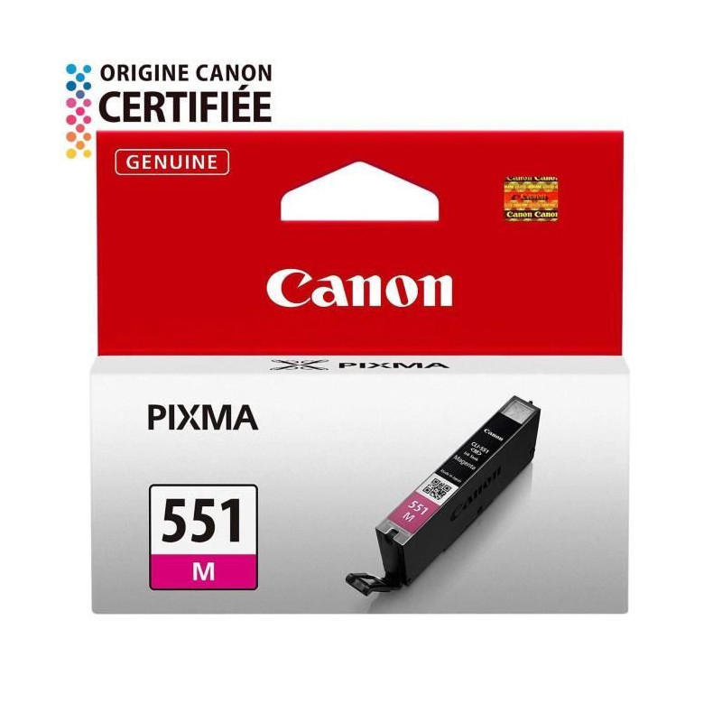 CANON CLI-551M Ink Cartridge - Magenta - Standard Capacity - 300 pages
