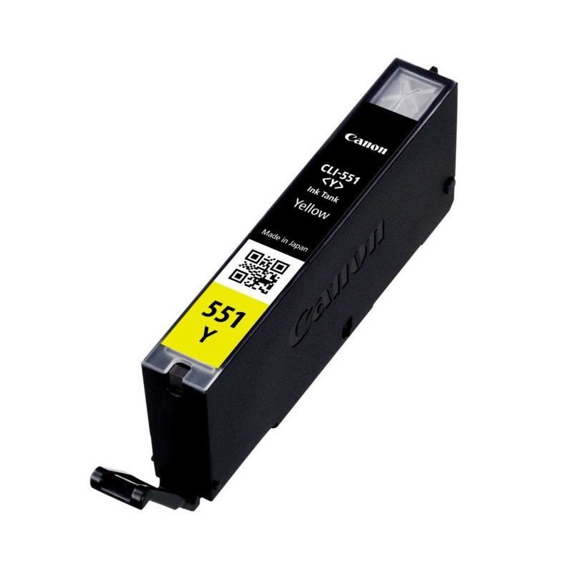 CANON CLI-551Y Ink Cartridge - Yellow - Standard Capacity - 330 pages