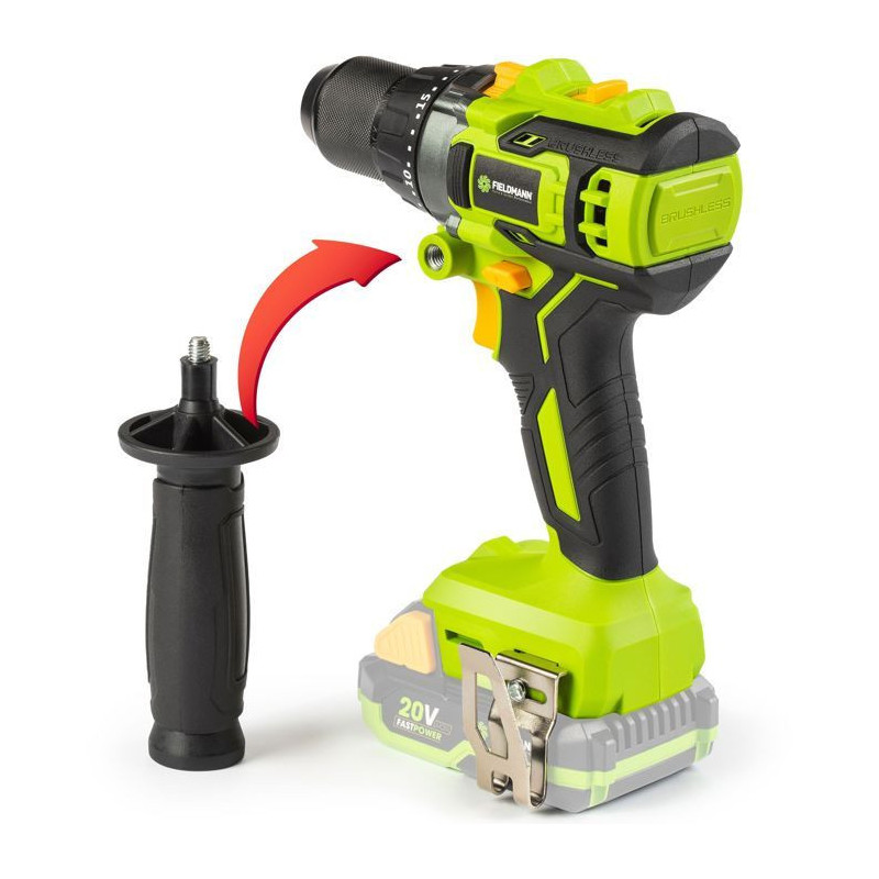 Cordless impact drill - FIELDMANN - 20V - Brushless - 1900 rpm - 60 Nm
