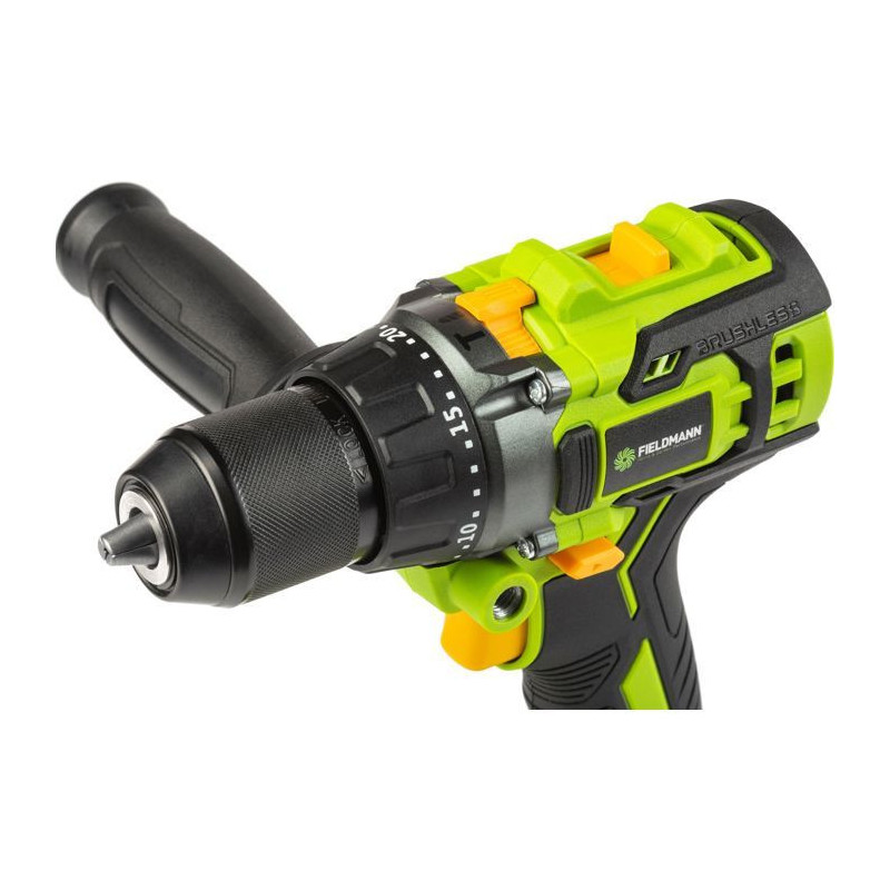 Cordless impact drill - FIELDMANN - 20V - Brushless - 1900 rpm - 60 Nm