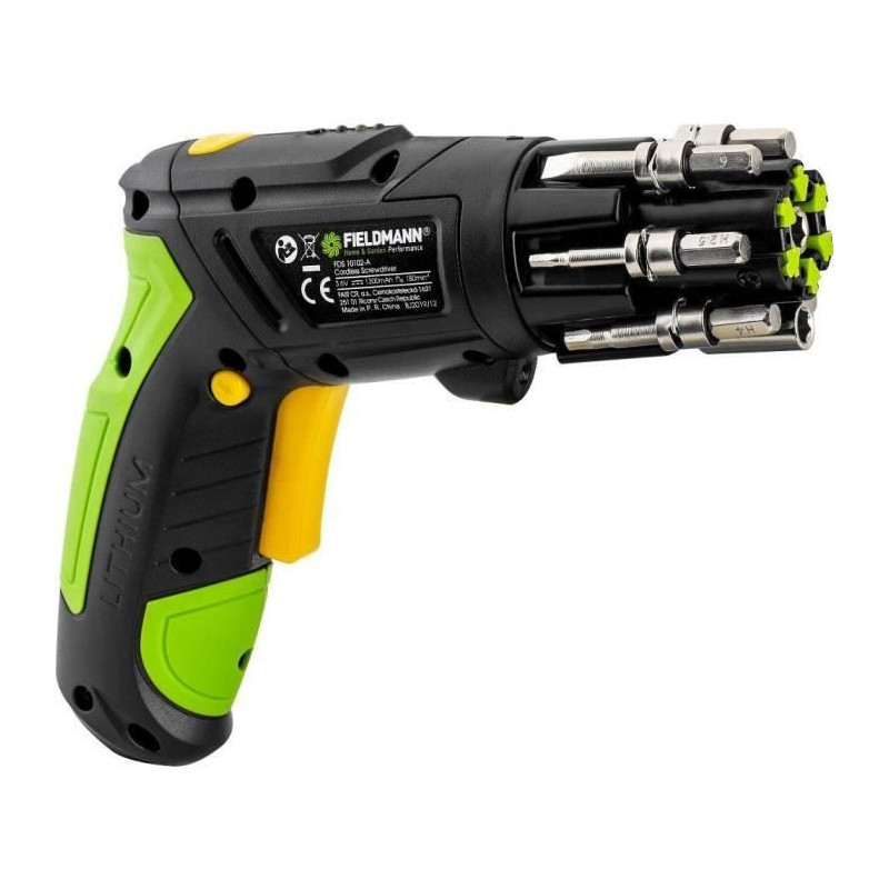Tool set with cordless screwdriver - Fieldmann - FDG 5018-108AR