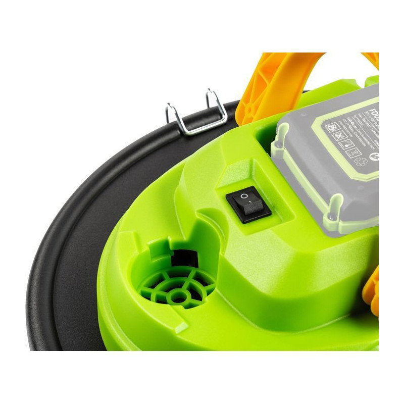 Cordless ash vacuum cleaner - FIELDMANN - 20V - Washable HEPA filter -