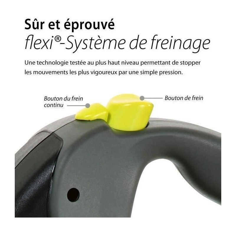 Leave Flexi Neon Giant L 8 meters