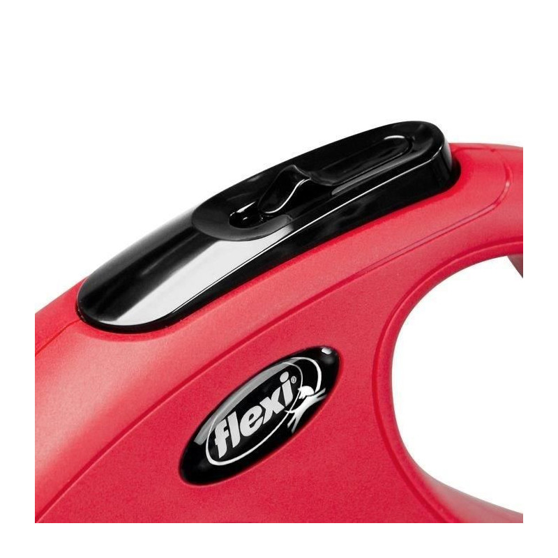 Leash Flexi Classic Cord S Red 5 Meters