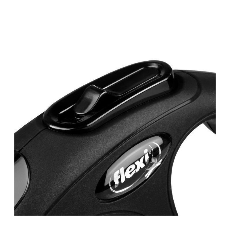 Flexi Newclassic Black, Size M, 8m, Max.20kg
