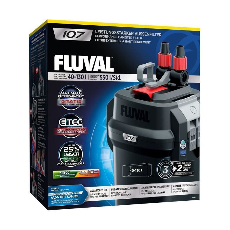 FLUVAL Series 7 107 Outdoor filter for aquarium