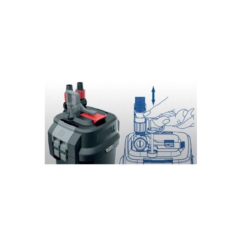 FLUVAL Series 7 107 Outdoor filter for aquarium