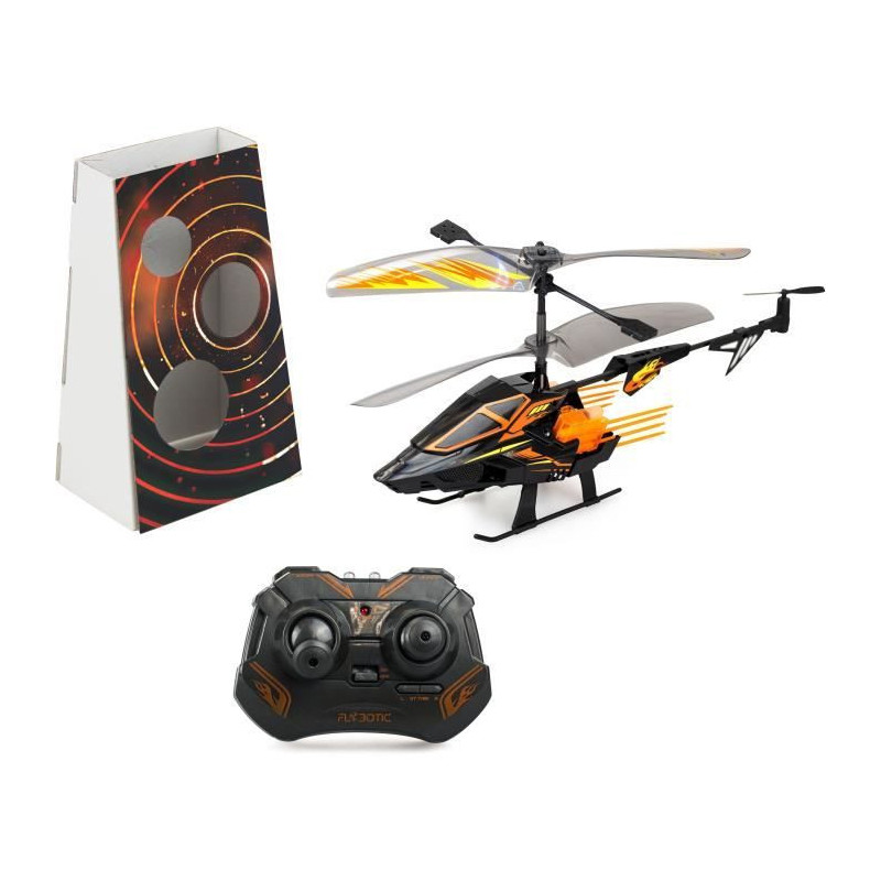 Remote Control Helicopter - FLYBOTIC - Helico Hover Blast - 23 cm - or