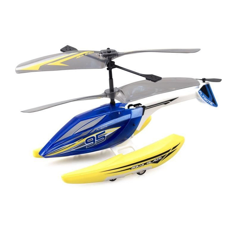 Remote Control Helicopter - FLYBOTIC - Helico Aqua Blaze - 19 -5 cm -
