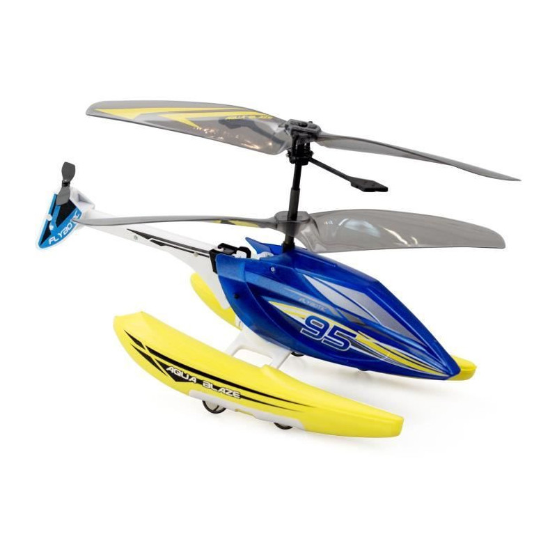 Remote Control Helicopter - FLYBOTIC - Helico Aqua Blaze - 19 -5 cm -