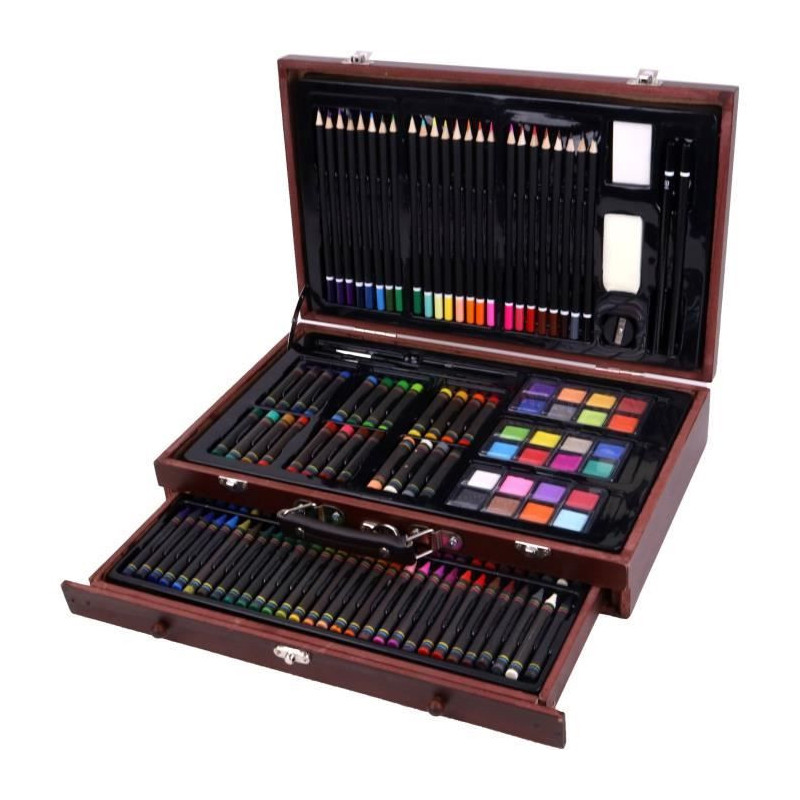 Artist's hand - 140 pieces wooden drawer case - Creative leisure - MGM