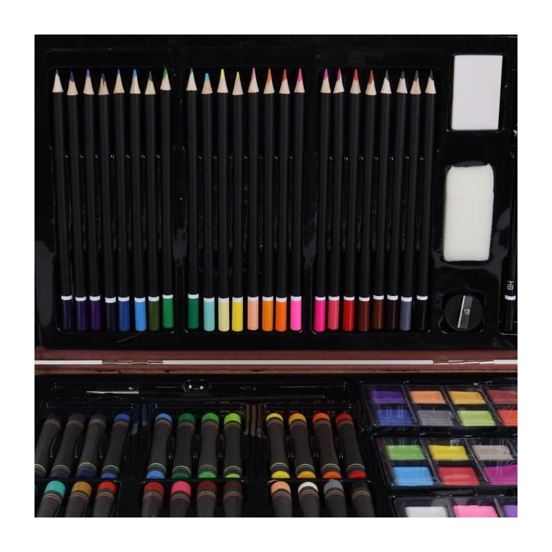Artist's hand - 140 pieces wooden drawer case - Creative leisure - MGM