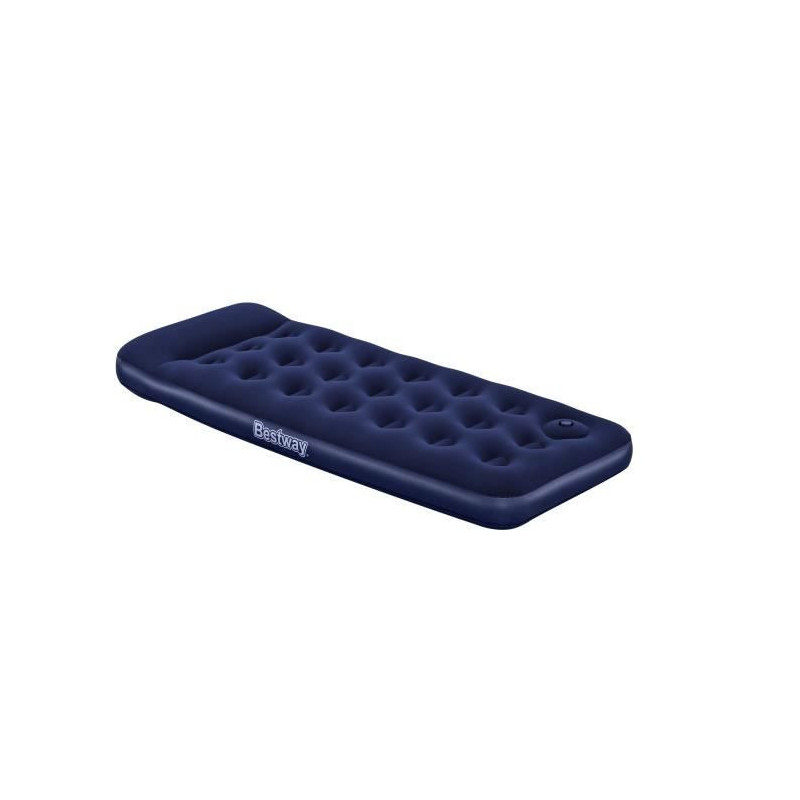 Inflatable camping mattress - BESTWAY - 1 place - 185x76x22 cm with in