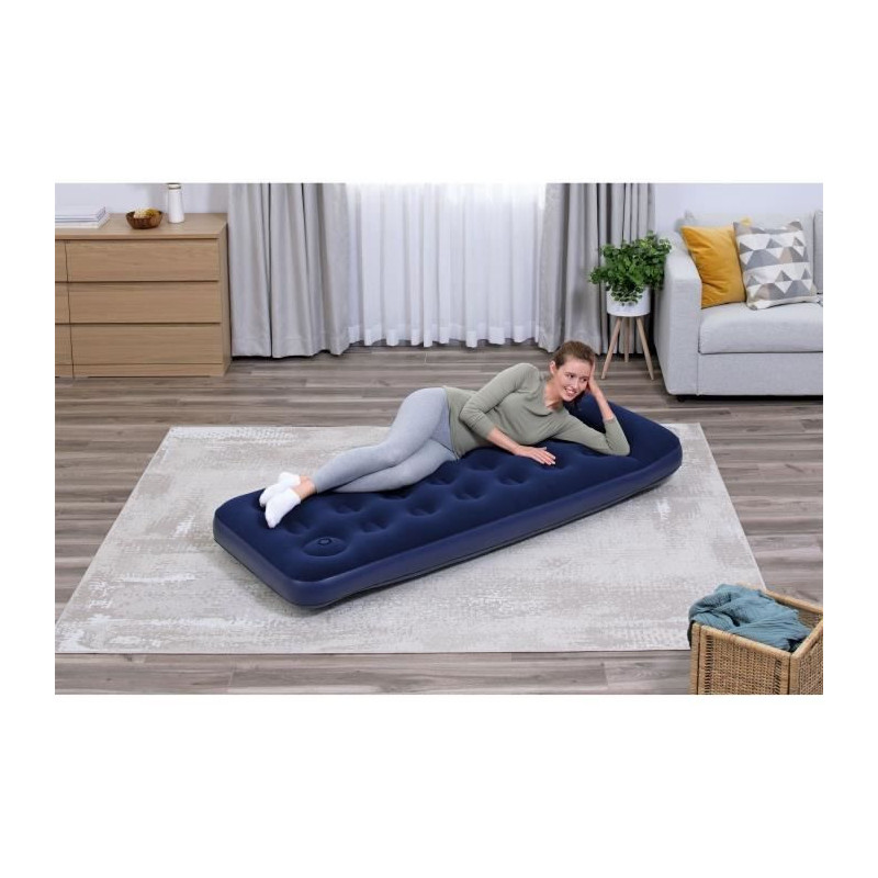 Inflatable camping mattress - BESTWAY - 1 place - 185x76x22 cm with in