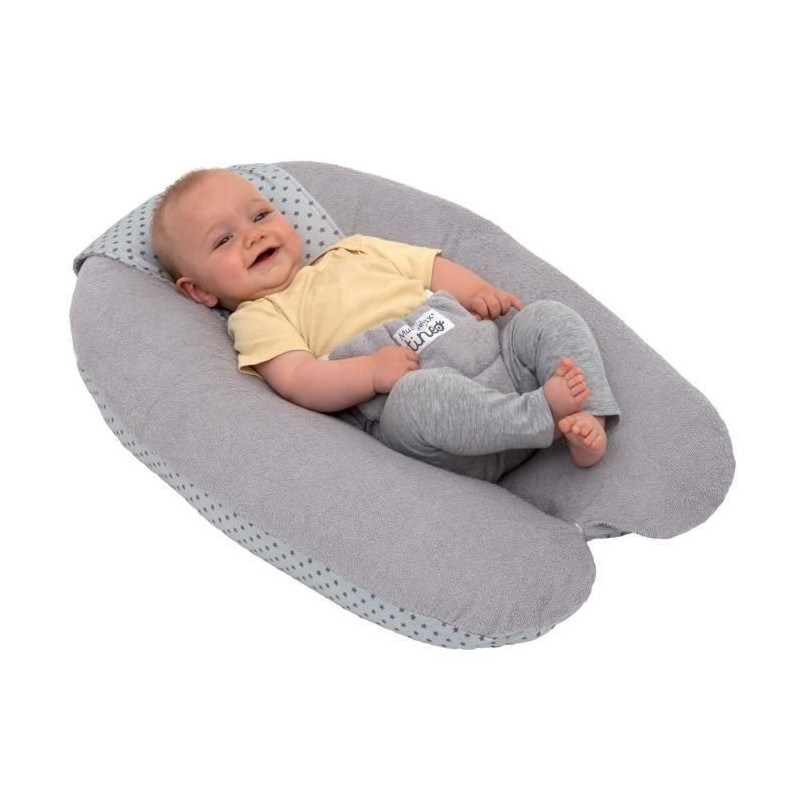 TINEO Multirelax - Evolutionary Maternity Cushion - Sponge - Gray and