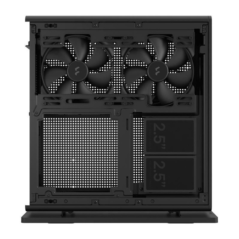 Mini Tower Case - FRACTAL DESIGN - Ridge Black mITX - PCIe 4.0 - Black