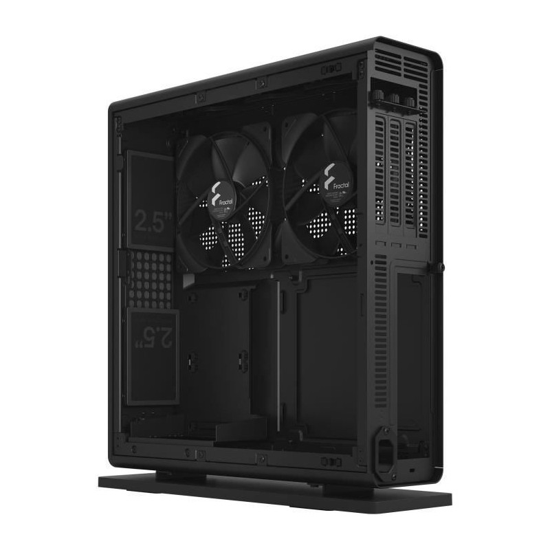Mini Tower Case - FRACTAL DESIGN - Ridge Black mITX - PCIe 4.0 - Black