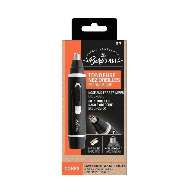 FRANCK PROVOST - 0579 - Barb'Xpert nose and ears trimmer - Battery pow