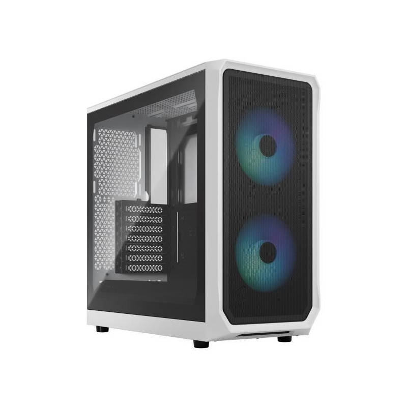 Fractal Design Focus 2 RGB White TG Clear PC case