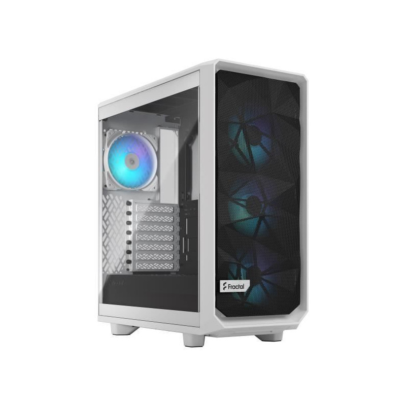 Fractal Design Meshify 2 Compact RGB White Tg Clear