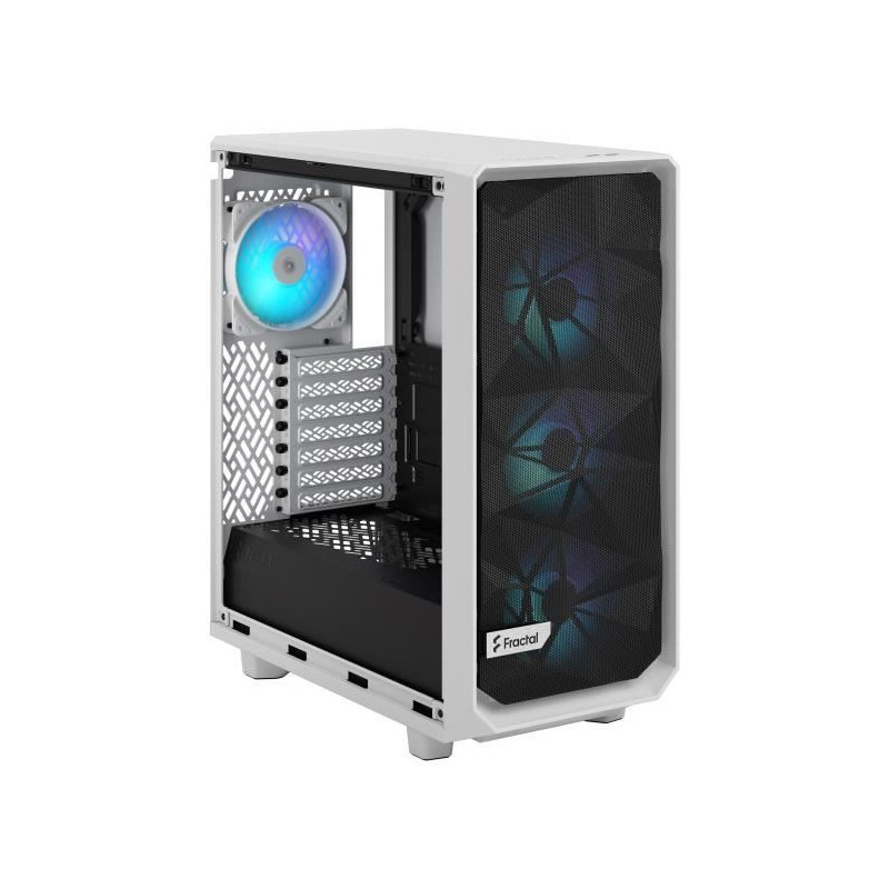 Fractal Design Meshify 2 Compact RGB White Tg Clear