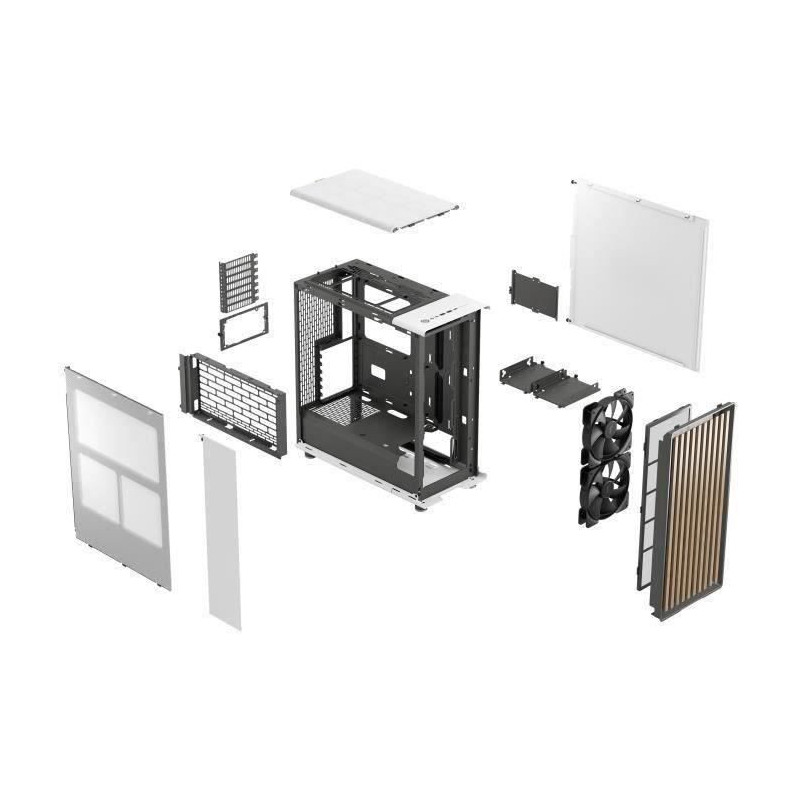 PC case - Fractal Design - North Chalk White