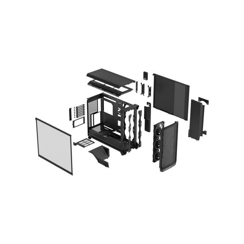 PC case - FRACTAL DESIGN - Meshify 3 XL Ambience Pro RGB - E-ATX (330
